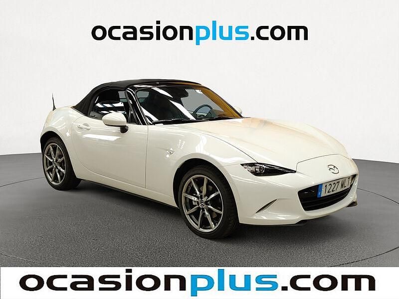 Usado Mazda MX5 Exclusive-Line 184 CV (135 kW) 2023 Blanco Descapotable