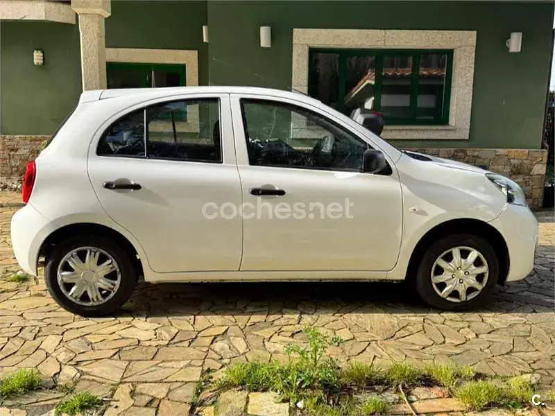 Usado Nissan Micra Acenta 80 CV (58 kW) 2015 Blanco Utilitario
