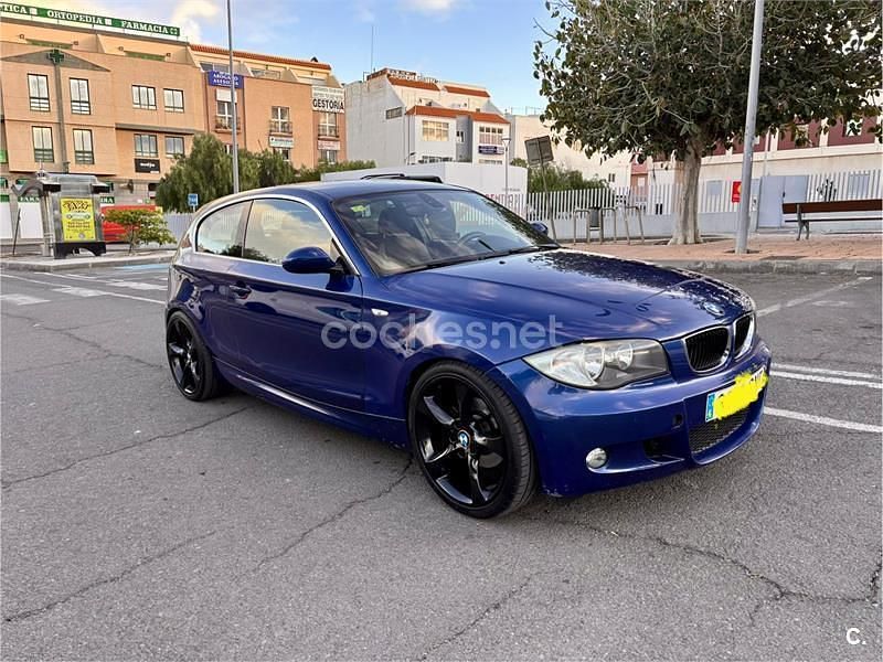 Azul Usado 2009 BMW 118 Utilitario | 7500 € (Precio justo) - Imagen 1/4