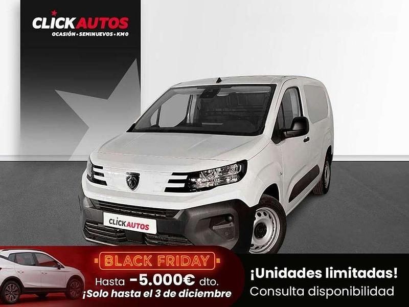Blanco Usado 2024 Peugeot Partner Van | 20.400 € (Caro) - Imagen 1/4