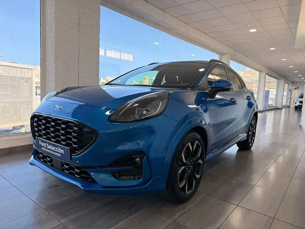 Usado Ford Puma ST-Line X 125 CV (91 kW) 2023 Azul desert island (metalizado) SUV
