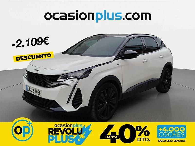 Usado Peugeot 3008 GT 130 CV (95 kW) 2023 Blanco SUV
