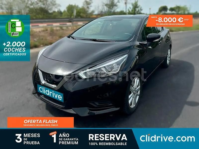 Negro Usado 2019 Nissan Micra Acenta Utilitario | 9990 € (Super precio) - Imagen 1/3