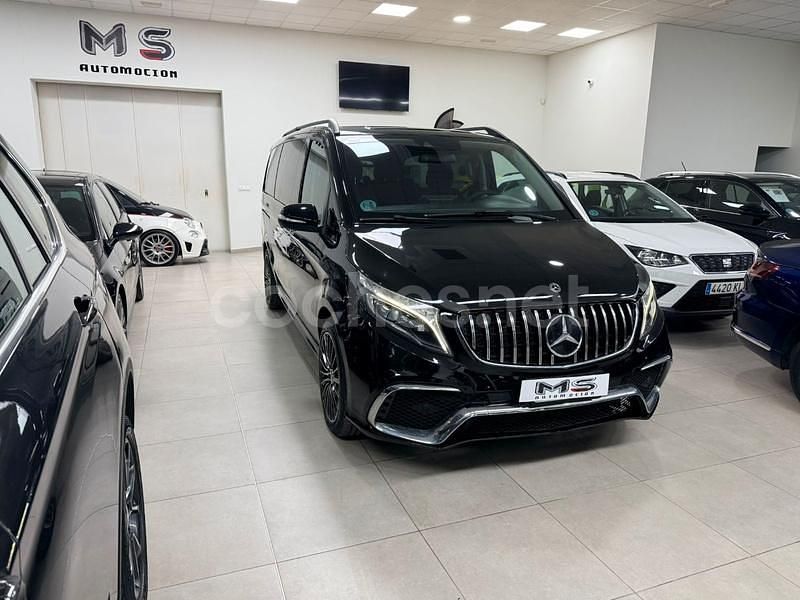 Usado Mercedes V220 Avantgarde 163 CV (119 kW) 2021 Negro Monovolumen