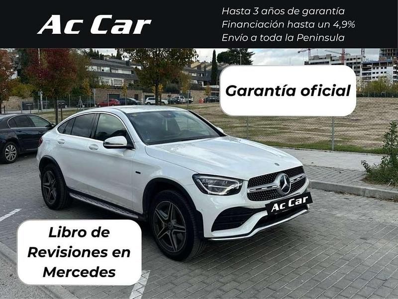 Usado Mercedes GLC350 320 CV (235 kW) 2020 Blanco SUV