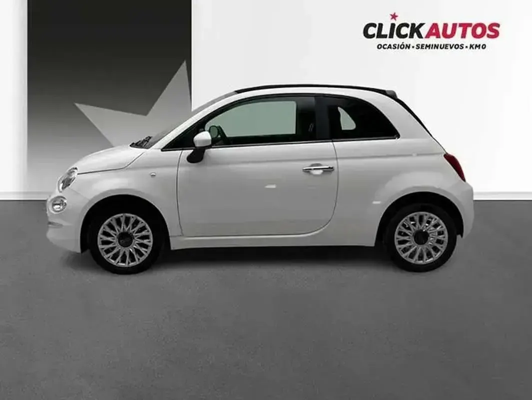 Usado Fiat 500 Dolcevita 71 CV (52 kW) 2024 Blanco Descapotable