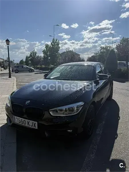 Usado BMW 116 116 CV (85 kW) 2018 Negro Utilitario