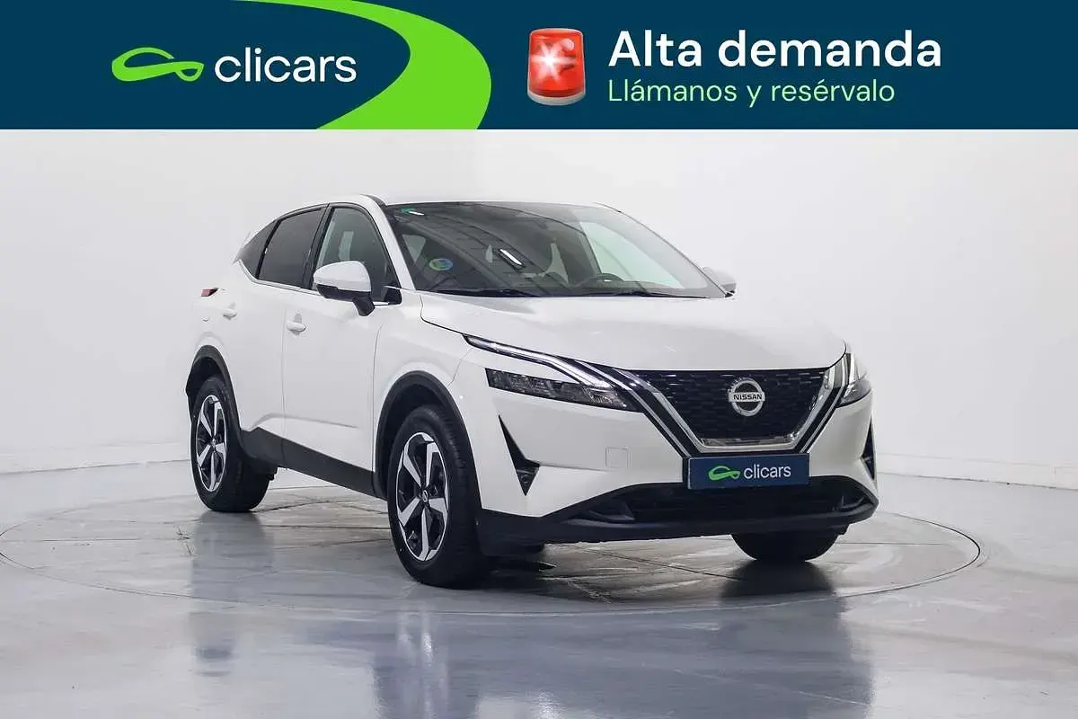 Usado Nissan Qashqai N-Connecta 140 CV (102 kW) 2021 Blanco SUV