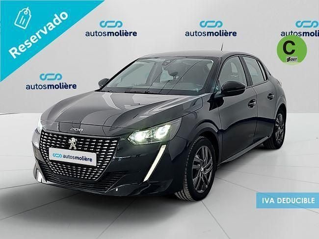 Negro Usado 2021 Peugeot 208 Active Utilitario | 10.890 € (Precio justo) - Imagen 1/4