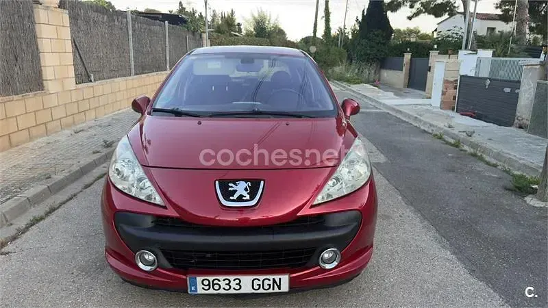 Usado Peugeot 207 Sport 120 CV (88 kW) 2008 Rojo Berlina