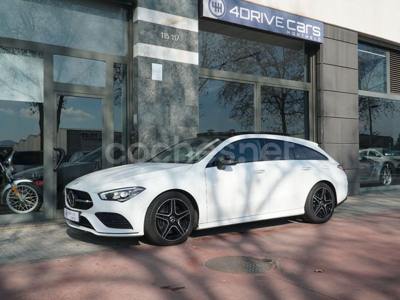 Blanco Usado 2023 Mercedes CLA250 Shooting Brake Familiar | 35.400 € (Precio justo) - Imagen 1/4