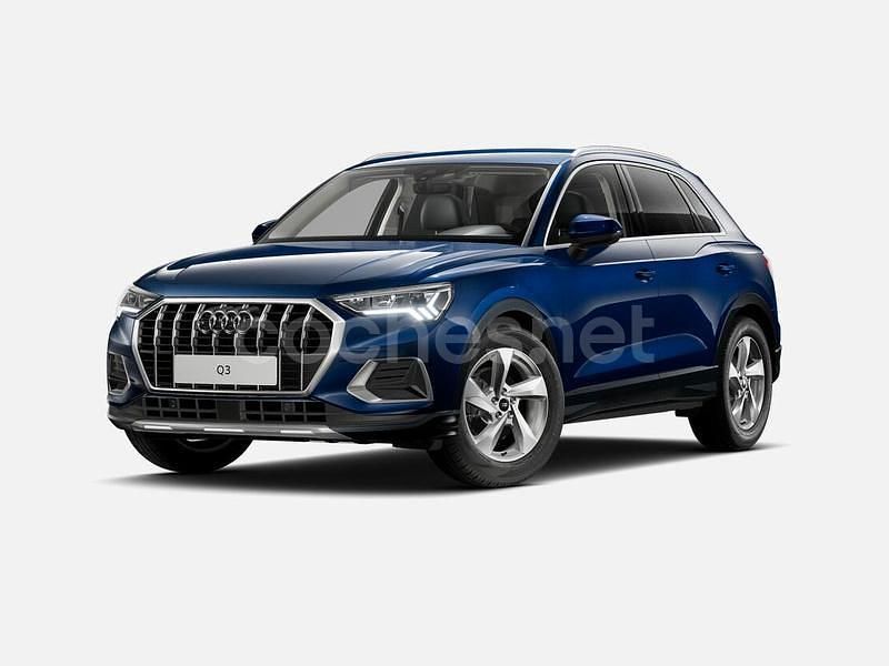 Azul Usado 2021 Audi Q3 Advanced Plus SUV | 33.800 € (Precio justo) - Imagen 1/4