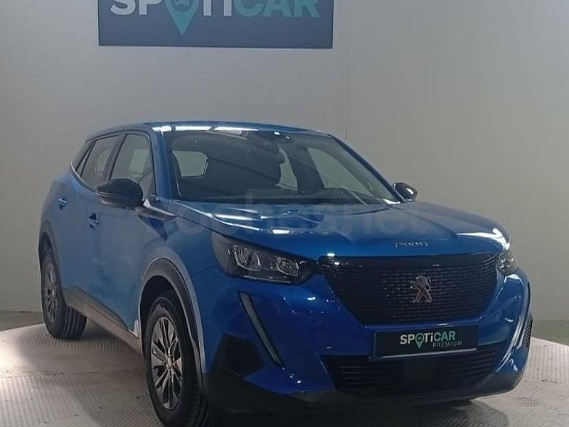 Usado Peugeot 2008 Active 110 CV (80 kW) 2022 Azul SUV