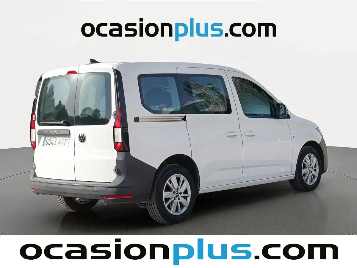 Usado VW Caddy 102 CV (75 kW) 2024 Blanco Monovolumen