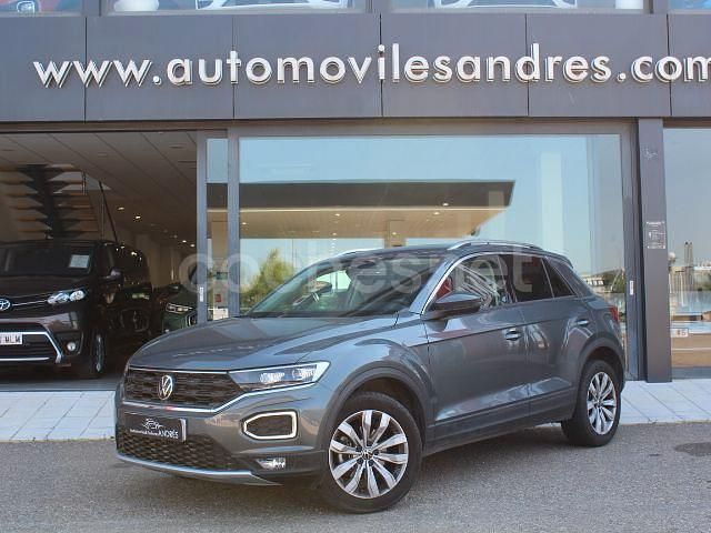 Gris / plata Usado 2021 VW T-Roc Advance SUV | 22.900 € (Precio justo) - Imagen 1/4