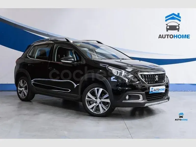 Usado Peugeot 2008 Allure 110 CV (80 kW) 2018 Negro SUV