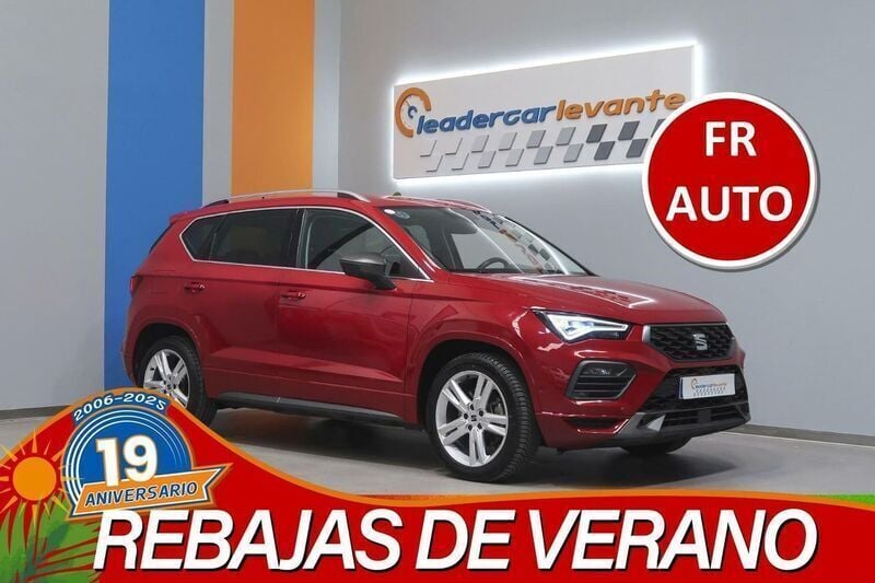 Rojo Usado 2021 Seat Ateca FR SUV | 23.900 € (Caro) - Imagen 1/4