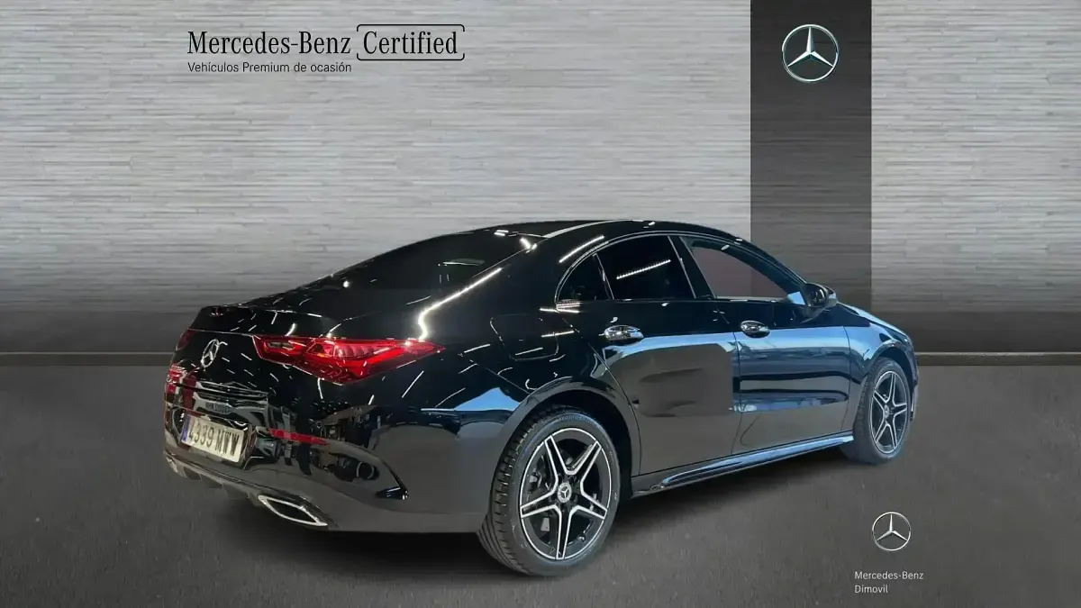 Usado Mercedes CLA250e AMG line 218 CV (160 kW) 2024 Negro noche Coupe