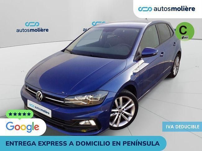 Azul Usado 2021 VW Polo R-line Berlina | 18.890 € (Precio justo) - Imagen 1/4