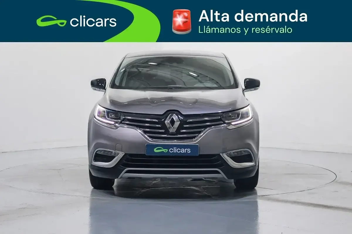 Usado Renault Espace Zen 160 CV (117 kW) 2016 Gris Monovolumen