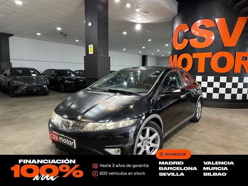 Negro Usado 2006 Honda Civic Comfort Berlina | 1950 € (Precio justo) - Imagen 1/4