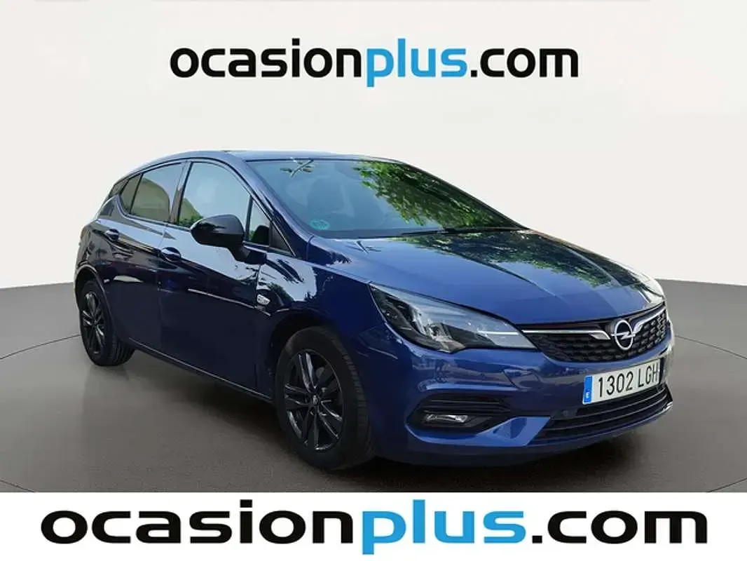 Usado Opel Astra S 110 CV (80 kW) 2020 Azul Utilitario