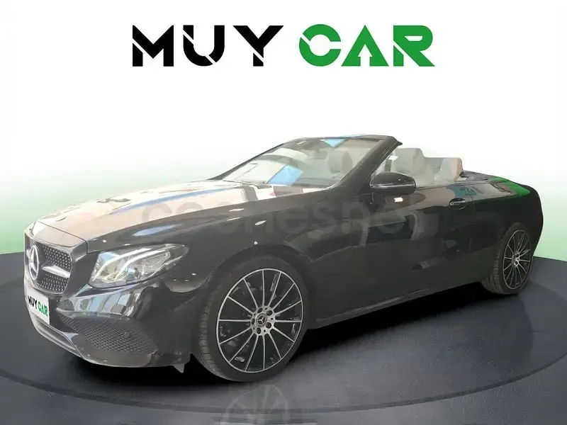 Usado Mercedes E220 194 CV (142 kW) 2020 Negro Descapotable