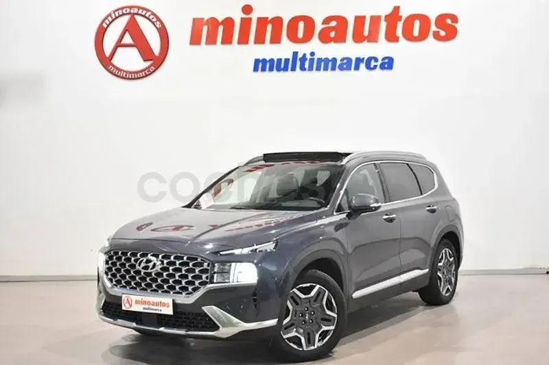 Usado Hyundai Santa Fe 232 CV (170 kW) 2021 Gris / plata SUV