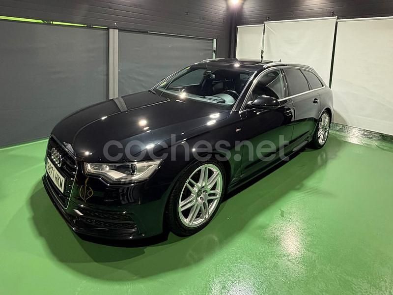 Negro Usado 2012 Audi A6 S-Line Familiar | 13.900 € (Precio justo) - Imagen 1/4