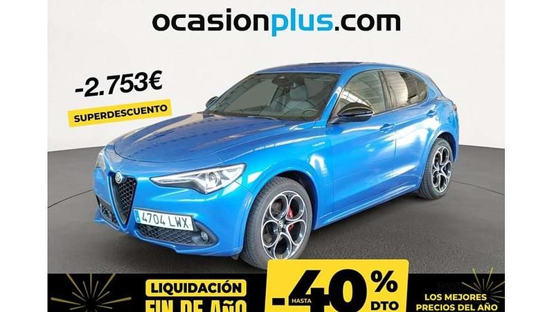 Usado Alfa Romeo Stelvio Veloce 209 CV (153 kW) 2022 Azul SUV