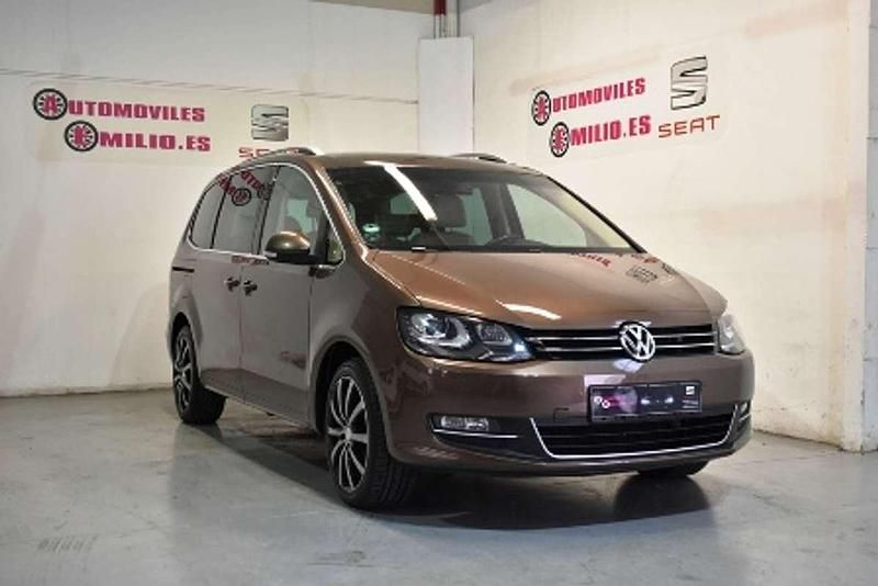 Marrón Usado 2012 VW Sharan Advance Monovolumen | 15.300 € (Precio justo) - Imagen 1/4