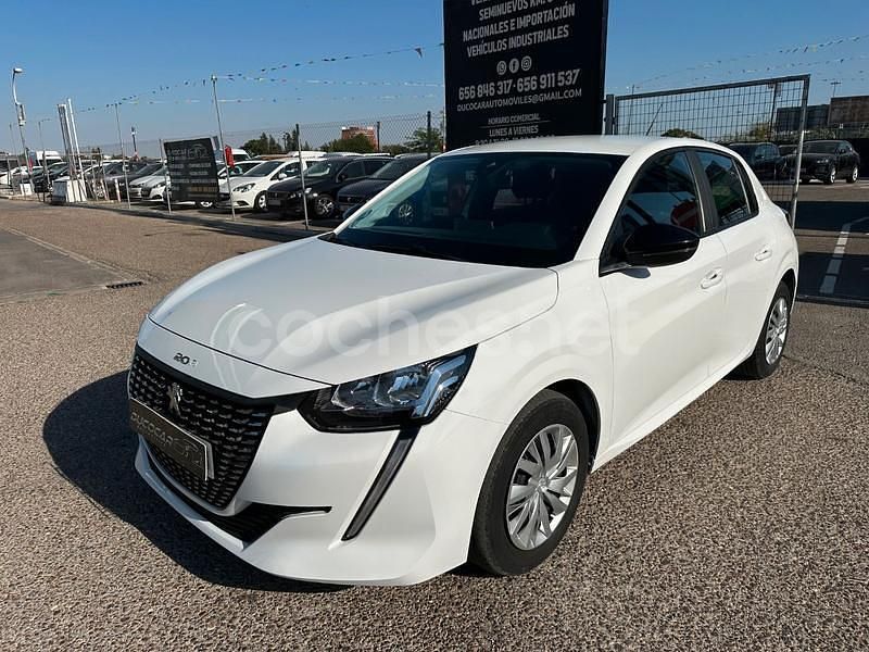 Usado Peugeot 208 Active 100 CV (73 kW) 2022 Blanco Utilitario
