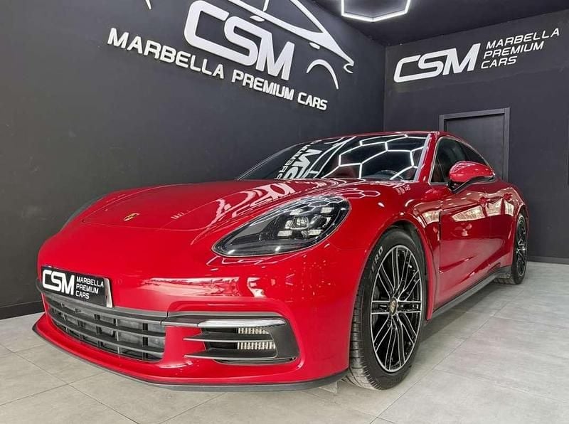Rojo Usado 2016 Porsche Panamera 4S Berlina | 63.990 € (Precio justo) - Imagen 1/4