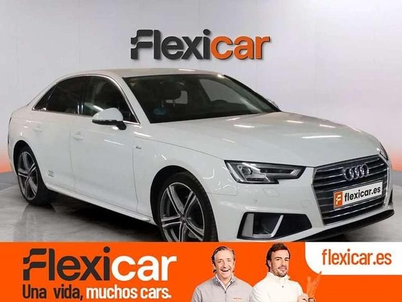 Usado Audi A4 S-Line 204 CV (150 kW) 2020 Blanco Berlina