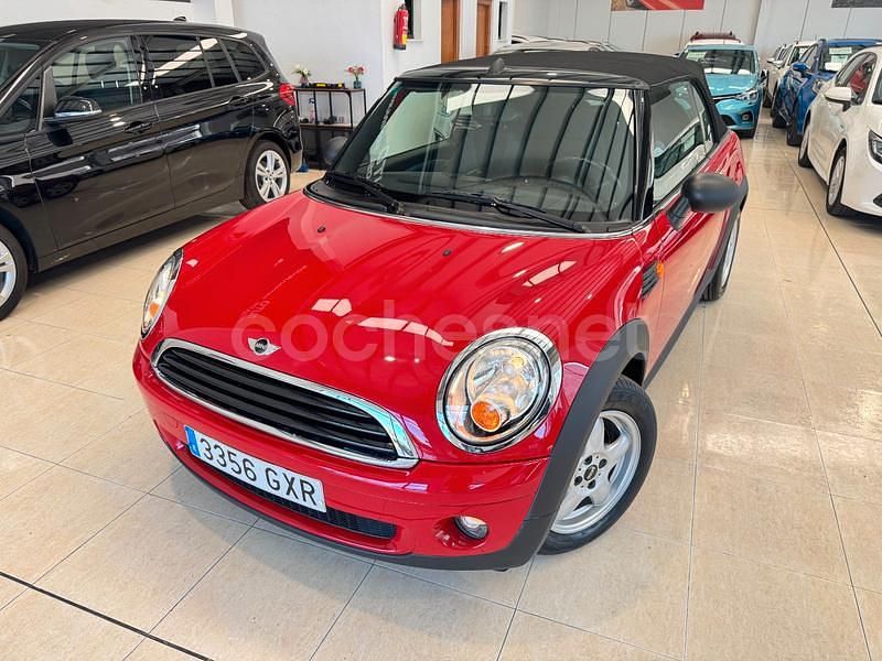 Rojo Usado 2010 Mini One Cabriolet Descapotable | 11.899 € (Precio justo) - Imagen 1/4