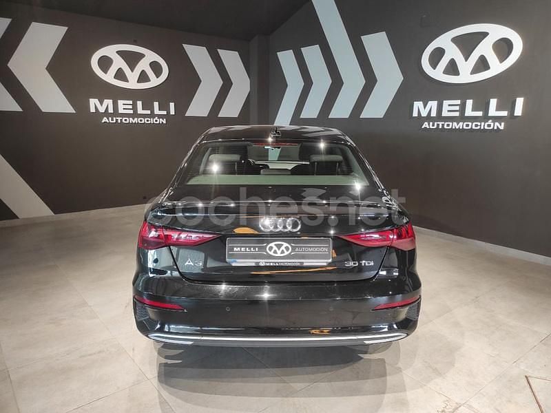 Usado Audi A3 Advanced Plus 116 CV (85 kW) 2021 Negro Berlina