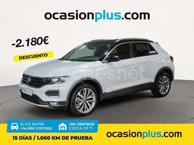 Gris / plata Usado 2022 VW T-Roc Sportline SUV | 23.990 € (Precio justo) - Imagen 1/4