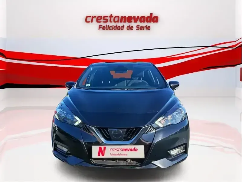 Usado Nissan Micra Acenta 92 CV (67 kW) 2022 Negro Utilitario