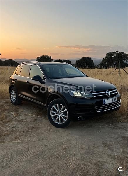 Negro Usado 2016 VW Touareg R-line SUV | 18.600 € (Super precio) - Imagen 1/4