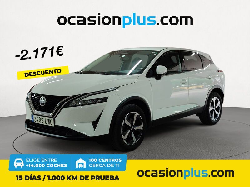 Blanco Usado 2022 Nissan Qashqai N-Connecta SUV | 23.890 € (Precio justo) - Imagen 1/4