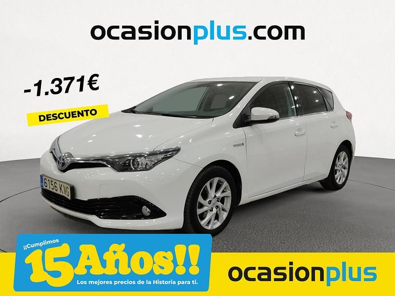 Blanco Usado 2018 Toyota Auris Hybrid Active Berlina | 14.690 € (Precio justo) - Imagen 1/4