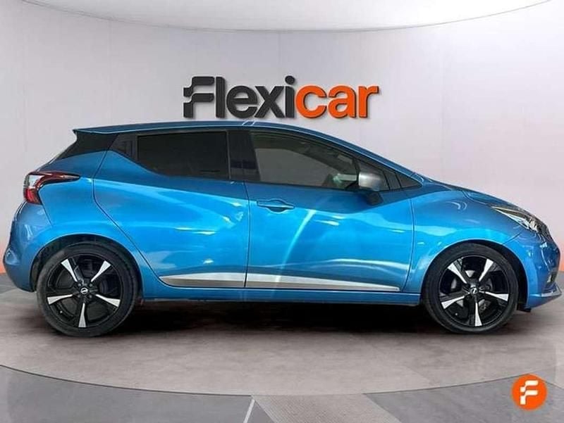 Usado Nissan Micra S 90 CV (66 kW) 2017 Azul Utilitario