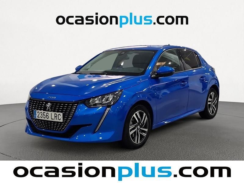 Azul Usado 2021 Peugeot 208 Allure Utilitario | 15.264 € (Precio justo) - Imagen 1/4