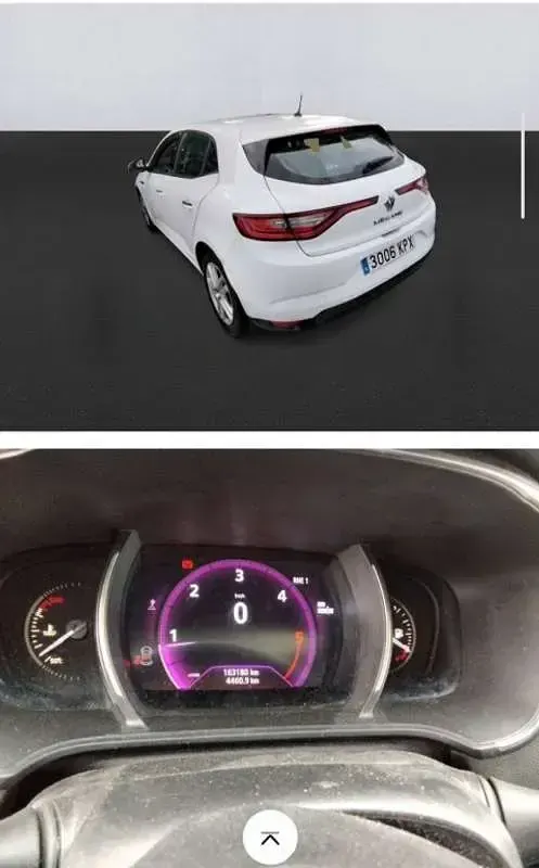 Usado Renault Mégane Business 116 CV (85 kW) 2018 Blanco Utilitario
