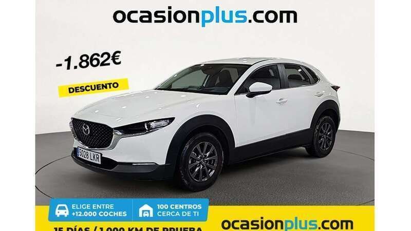 Blanco Usado 2020 Mazda CX-30 SUV | 18.537 € (Buen precio) - Imagen 1/4