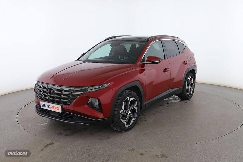Rojo Usado 2021 Hyundai Tucson Style SUV | 22.899 € (Un poco caro) - Imagen 1/3