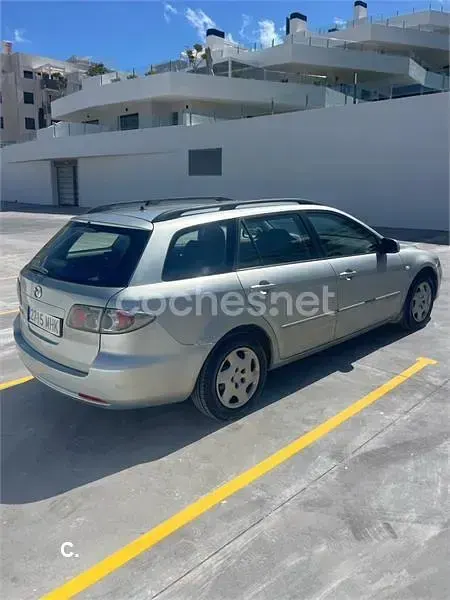 Usado Mazda 6 Active 120 CV (88 kW) 2005 Gris / plata Berlina