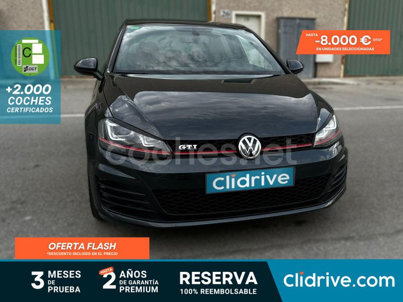 Negro Usado 2013 VW Golf VII GTI Berlina | 14.690 € (Super precio) - Imagen 1/3