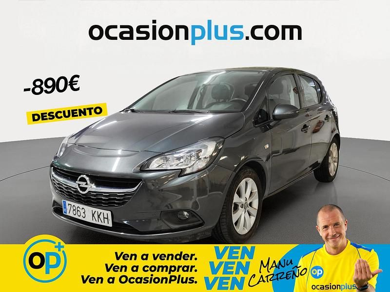 Usado Opel Corsa Selective 90 CV (66 kW) 2018 Gris Utilitario