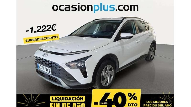 Blanco Usado 2023 Hyundai Bayon SUV | 12.228 € (Buen precio) - Imagen 1/4